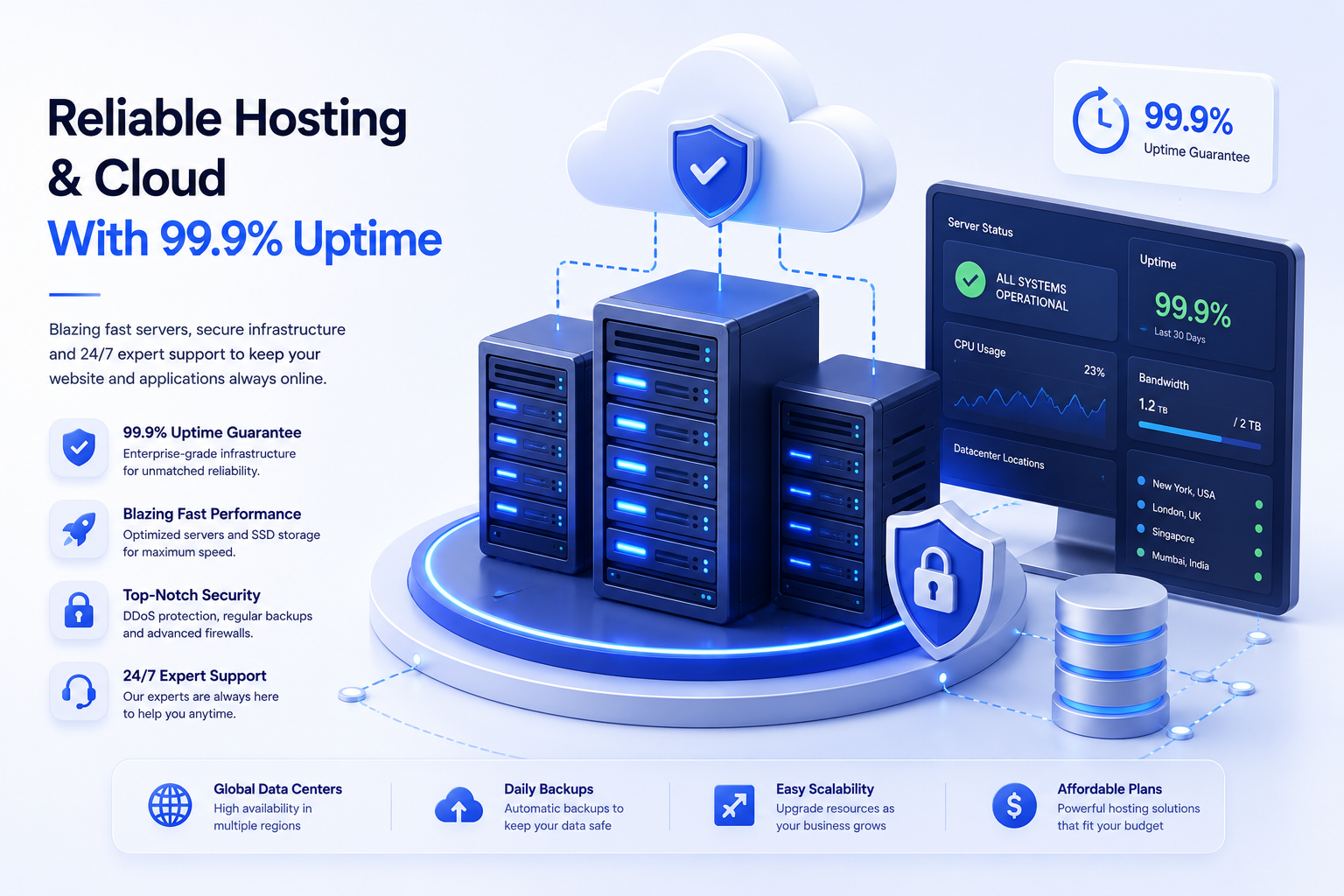 Reliable Hosting & Cloud Services